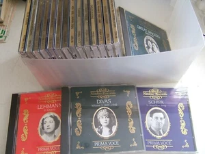 COLLECTION OF PRIMA VOCE ANTIQUE HISTORICAL OPERA RECORDINGS ON CD -you choose - Picture 1 of 1