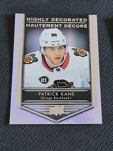 2019-20 Upper Deck Tim Hortons PATRICK KANE HD-2 HIGHLY DECORATED