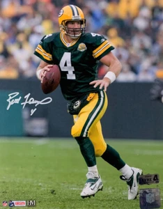 Packers NFL MVP & Hall of Famer BRETT FAVRE Signed 8x10 Photo #6 AUTO - Picture 1 of 1