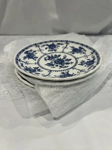 Vintage Johnson Brothers Blue Saucer Plate 4 3/4" Earthenware Dinnerware - Picture 1 of 4