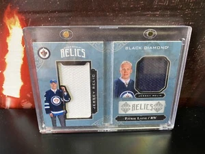 2017-18 Upper Deck Black Diamond PATRIK LAINE Rookie Relic Booklet Limited /299 - Bild 1 von 2