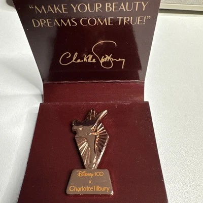 Brand New ‘Disney 100 x Charlotte Tilbury’ Limited Collector’s Edition Pin - Image 1 of 3