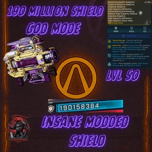 Borderlands 4 Modded Shield 5 Millones Capacidad Modded Shield GodMod PC XboxPS5 - Imagen 1 de 2