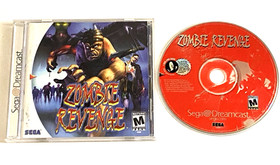 Zombie Revenge Sega Dreamcast Complete Game Good Disc Damaged Manual Zombies CIB