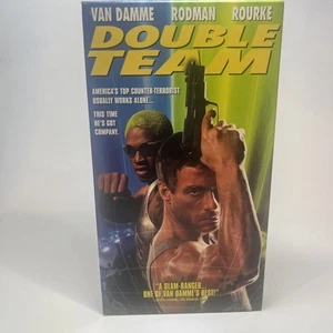 Double Team VHS Tape Jean-Claude Van Damme Dennis Rodman - Imagen 1 de 12