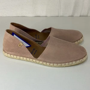 VERBENAS Spanien Carmen Wildleder Leder Espadrilles Flats in Rose Größe 40 US 9,5 - Bild 1 von 8