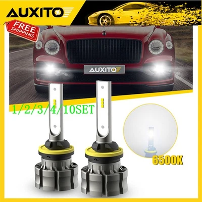 LED Fog Driving Light Super 880 Bright Return Free 892 893 899 B3F 1~10Set - Image 1 of 4