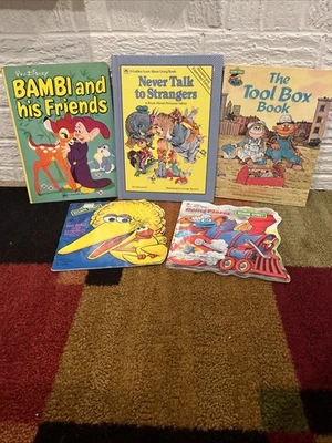 Lot of 5: Variety of Vintage Children’s Books 1967-1988 📚  - Image 1 of 4