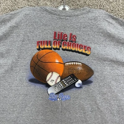 БОЛЬШИЕ СОБАКИ ФУТБОЛКА МУЖСКАЯ 5 X СЕРЫЙ КОРОТКИЙ РУКАВ ВЫШИТАЯ СОБАКА ВЕСЕЛО ОТНОШЕНИЕ - Изображение 1 из 4