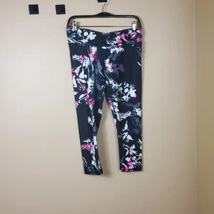 Fabletics Mujer Floral Capri Leggings con Cintura Cruzada Talla M - Imagen 1 de 8