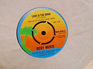 ROXY MUSIC " LOVE IS THE DRUG " Or. UK ISLAND EX+ COND. - Picture 1 of 2