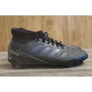 Adidas Predator 19.3 FG Soccer Cleats Youth Size 5.5 Black - Picture 1 of 12