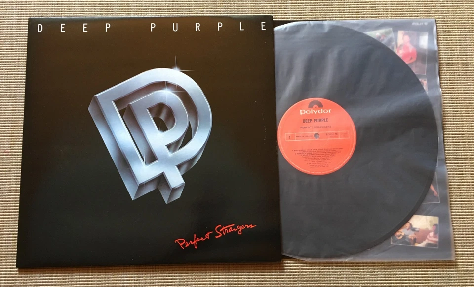 DEEP PURPLE PERFECT STRANGERS LP 1984 UK POLYDOR POLH 16 1st A1B1 STERLING M- - Image 1 of 4