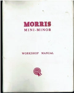 Morris Mini Minor 850 Saloon Traveller Van & Cooper '59-62 Factory Repair Manual - Bild 1 von 1