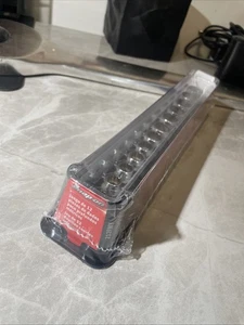 *Nuevo* Juego de enchufes a presión de 12 piezas 3/8" unidad métrica poco profunda de 12 puntos 212FMY FM - Imagen 1 de 2