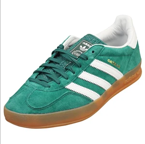 Adidas Gazelle Collegiate Green White Gum Suede Sneakers Men’s Size 10 - Picture 1 of 7
