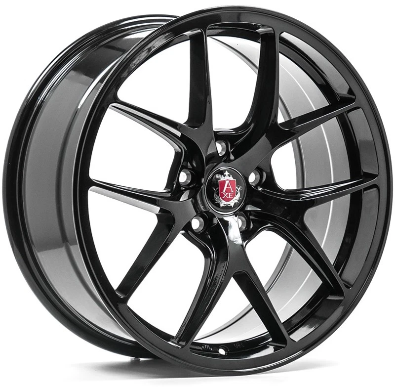 Alloy Wheels 20" Axe EX34 Black Gloss For Renault Grand Scenic [Mk3] 09-16 - Image 1 of 1