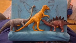 playskool vintage sicuramente dinosauri lotto di 3. Suoni ancora funzionanti - Foto 1 di 9