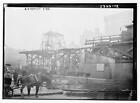Incendie d'aqueduc Catskill, New York, 21 août 1913, New York, cheval, tuyau, eau