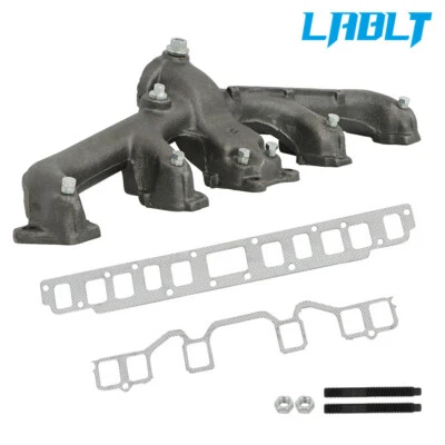 Colector de escape LABLT con junta para Jeep Cherokee Grand Wagoneer J10 AMC 4,2 L Foto 1 de 4