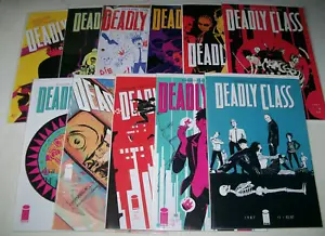 Deadly Class #1-11 2 complete arcs 1st print Image 2014 Rick Remender Wes Craig - Picture 1 of 7