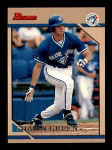 1996 Baseball Bowman Shawn Green Toronto Blue Jays #10 2