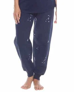Pantalones de pijama estampados súper suaves Honeydew para mujer talla-color medio-azul - Imagen 1 de 6