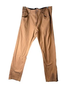 Tailor Vintage Khaki Pants 36x32 Canaan Slim Fit Smart Casual Menswear utility - Picture 1 of 6