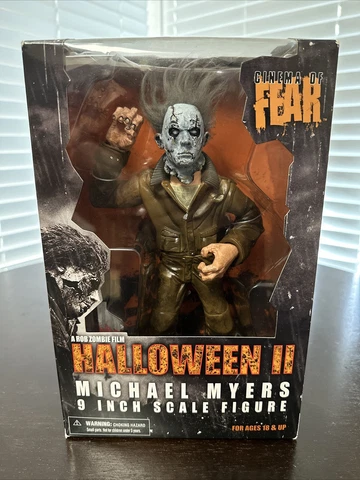 MICHAEL MYERS Halloween II SEALED MEZCO CINEMA OF FEAR 9" Figure Cover