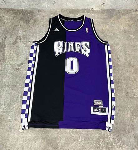 Adidas Hardwood Classics Sacramento Kings Thomas Robinson Jersey Size L Cover