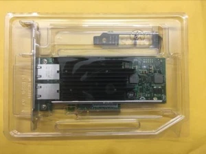 Intel X540-T2 10G PCI-Express Dual RJ45 Ports Ethernet Network Adapter US - Afbeelding 1 van 6