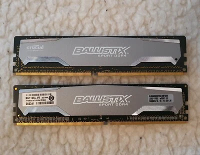 Crucial Ballistix Sport 4x 4GB DDR4-2400 RAM - Bild 1 von 4