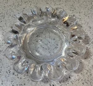 Cenicero pequeño de vidrio Kosta Boda de colección Goran Warff cristal Suecia - Imagen 1 de 8