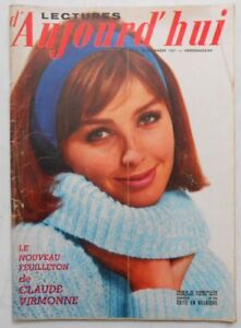 ►LECTURES D'AUJOURD'HUI 481/1961 ELSA MARTINELLI - JEAN CLAUDE PASCAL - ANTHONY