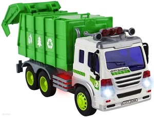 Friction Powered Garbage Truck With Lights And Sounds - Picture 1 of 9
