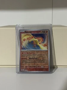 Moltres 146/165 Reverse Holo Scarlet & Violet Pokemon 151 Card Near Mint English - Picture 1 of 2