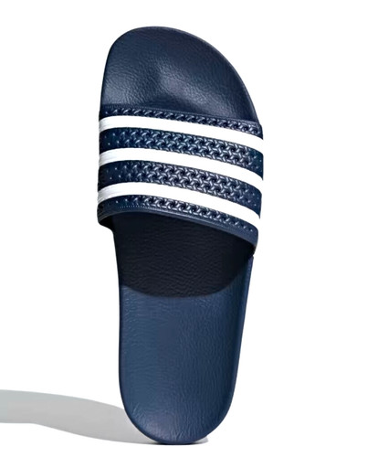 RARO! NUOVE SLIDE ADIDAS ORIGINALS DA UOMO ADILETTE TRIFOGLIO ~TAGLIA 13 #280222 BLU