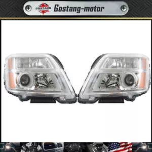 Pair Headlights For 2016-2017 GMC Terrain SLE/SLT Passenger/RH+Driver/LH Clear - Bild 1 von 12