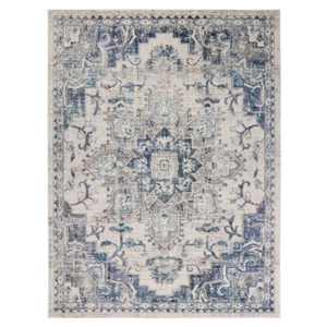 SAFAVIEH Madison Collection MAD473C Ivory / Grey Rug - Picture 1 of 38