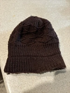Gorro de invierno reversible suave cálido color púrpura - Imagen 1 de 2
