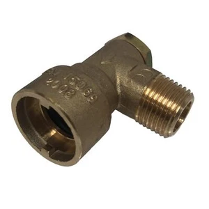 Gas 1/2" BSP Angle Bayonet Socket Cooker Fitting EN15069 CE Marked - Picture 1 of 2