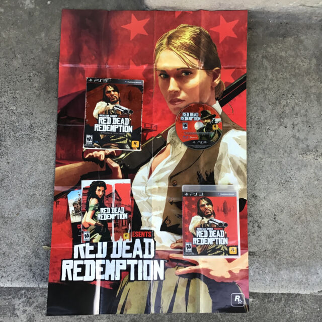 Red Dead Redemption Ps3 With Manual And Poster for Sale in Ontario, CA -  OfferUp