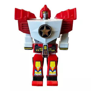 Vintage Red Robot 1985 Overlook Toys Japan Used Incomplete - Picture 1 of 4