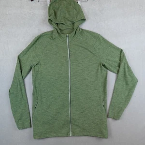 Lululemon Surge Warm Jacket Mens XL Full Zip Green Camo Stretch Hooded - Picture 1 of 9