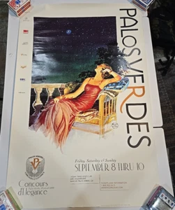 2000 Palos Verdes Concorso d'Eleganza POSTER SPETTACOLO 24x36" - Foto 1 di 11