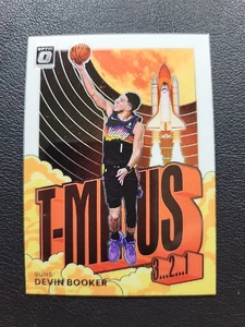 Devin Booker T Minus Insert 2021-22 Panini Optic Phoenix Suns - Picture 1 of 2