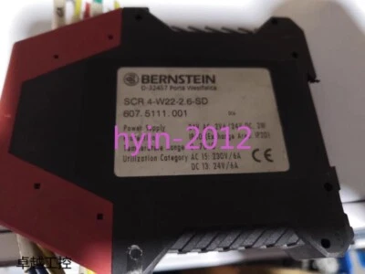 1pcs Used SCR 4-W22-2.6-SD Bornstein bernstein - Изображение 1 из 2