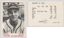 1975 TCMA 1942-46 St Louis Cardinals Del Rice
