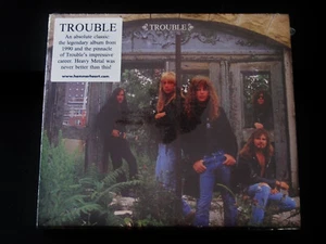 Trouble: S/T Same CD 1990 / 2020 Reissue Hammerheart EU HHR 2020-29 Slipcase NEW - Picture 1 of 4