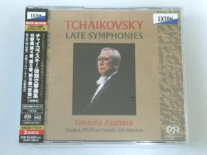 Takashi Asahina Tchaikovsky Last Symphonies 3 SACD Hybrid TOWER RECORDS JAPAN - Picture 1 of 3
